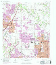 Garland Texas Historical topographic map, 1:24000 scale, 7.5 X 7.5 Minute, Year 1959