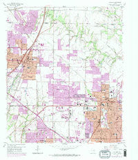 Garland Texas Historical topographic map, 1:24000 scale, 7.5 X 7.5 Minute, Year 1959