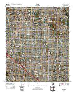 Garland Texas Historical topographic map, 1:24000 scale, 7.5 X 7.5 Minute, Year 2010