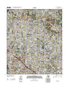 Garland Texas Historical topographic map, 1:24000 scale, 7.5 X 7.5 Minute, Year 2012