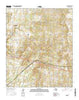 Garner Texas Current topographic map, 1:24000 scale, 7.5 X 7.5 Minute, Year 2016