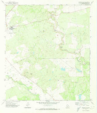 Garner Field Texas Historical topographic map, 1:24000 scale, 7.5 X 7.5 Minute, Year 1971