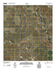 Garner Field NE Texas Historical topographic map, 1:24000 scale, 7.5 X 7.5 Minute, Year 2010