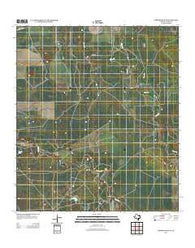 Garner Field NE Texas Historical topographic map, 1:24000 scale, 7.5 X 7.5 Minute, Year 2013