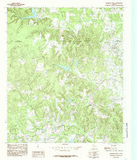 Garrison West Texas Historical topographic map, 1:24000 scale, 7.5 X 7.5 Minute, Year 1984