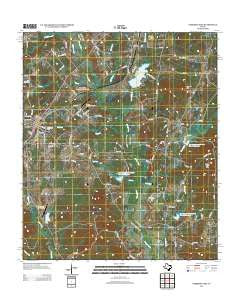 Garrison East Texas Historical topographic map, 1:24000 scale, 7.5 X 7.5 Minute, Year 2013