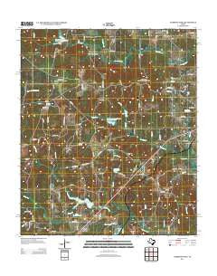 Garrison West Texas Historical topographic map, 1:24000 scale, 7.5 X 7.5 Minute, Year 2013