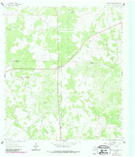 Garven Store Texas Historical topographic map, 1:24000 scale, 7.5 X 7.5 Minute, Year 1963