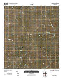 Garven Store Texas Historical topographic map, 1:24000 scale, 7.5 X 7.5 Minute, Year 2010