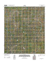 Garven Store Texas Historical topographic map, 1:24000 scale, 7.5 X 7.5 Minute, Year 2012