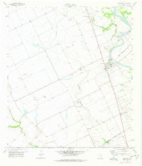 Garwood Texas Historical topographic map, 1:24000 scale, 7.5 X 7.5 Minute, Year 1959