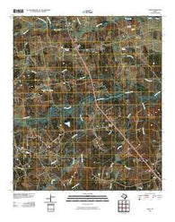 Gary Texas Historical topographic map, 1:24000 scale, 7.5 X 7.5 Minute, Year 2010