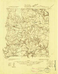 Gatesville 4-d Texas Historical topographic map, 1:48000 scale, 7.5 X 7.5 Minute, Year 1924