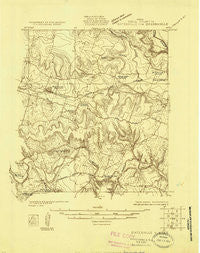 Gatesville 4-d Texas Historical topographic map, 1:48000 scale, 7.5 X 7.5 Minute, Year 1924