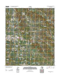 Gatesville East Texas Historical topographic map, 1:24000 scale, 7.5 X 7.5 Minute, Year 2012