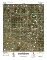 Gatesville West Texas Historical topographic map, 1:24000 scale, 7.5 X 7.5 Minute, Year 2010