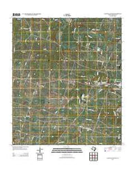 Gatesville West Texas Historical topographic map, 1:24000 scale, 7.5 X 7.5 Minute, Year 2012