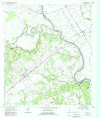 Gause Texas Historical topographic map, 1:24000 scale, 7.5 X 7.5 Minute, Year 1962