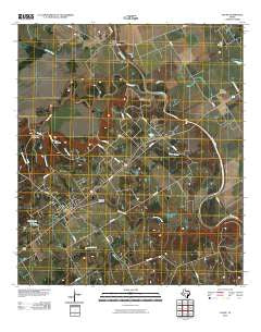 Gause Texas Historical topographic map, 1:24000 scale, 7.5 X 7.5 Minute, Year 2010