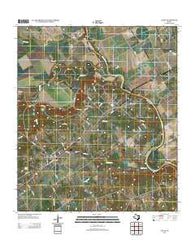 Gause Texas Historical topographic map, 1:24000 scale, 7.5 X 7.5 Minute, Year 2013