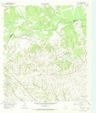 Gay Hill Texas Historical topographic map, 1:24000 scale, 7.5 X 7.5 Minute, Year 1959
