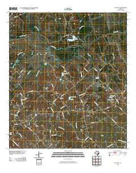Gay Hill Texas Historical topographic map, 1:24000 scale, 7.5 X 7.5 Minute, Year 2010