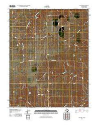 Gaylord Texas Historical topographic map, 1:24000 scale, 7.5 X 7.5 Minute, Year 2010