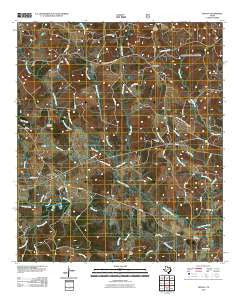 Geneva Texas Historical topographic map, 1:24000 scale, 7.5 X 7.5 Minute, Year 2010