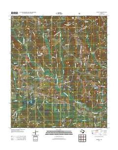 Geneva Texas Historical topographic map, 1:24000 scale, 7.5 X 7.5 Minute, Year 2012