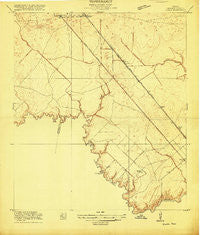 Genoa Texas Historical topographic map, 1:24000 scale, 7.5 X 7.5 Minute, Year 1916