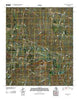 Gentrys Mill Texas Historical topographic map, 1:24000 scale, 7.5 X 7.5 Minute, Year 2010