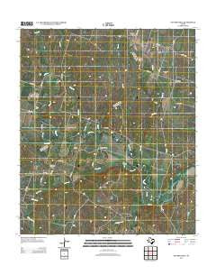 Gentrys Mill Texas Historical topographic map, 1:24000 scale, 7.5 X 7.5 Minute, Year 2012