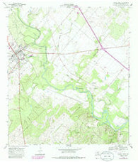 George West Texas Historical topographic map, 1:24000 scale, 7.5 X 7.5 Minute, Year 1968