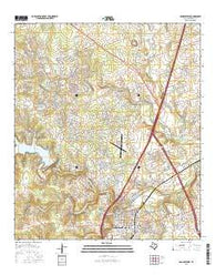 Georgetown Texas Current topographic map, 1:24000 scale, 7.5 X 7.5 Minute, Year 2016