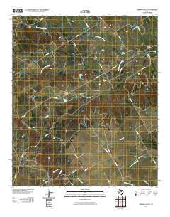 German Valley Texas Historical topographic map, 1:24000 scale, 7.5 X 7.5 Minute, Year 2010