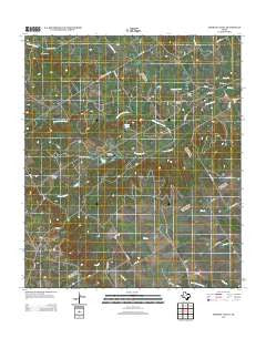 German Valley Texas Historical topographic map, 1:24000 scale, 7.5 X 7.5 Minute, Year 2012