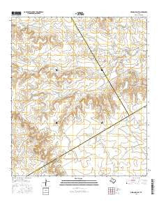 German Valley Texas Current topographic map, 1:24000 scale, 7.5 X 7.5 Minute, Year 2016