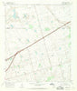 Germania Texas Historical topographic map, 1:24000 scale, 7.5 X 7.5 Minute, Year 1966