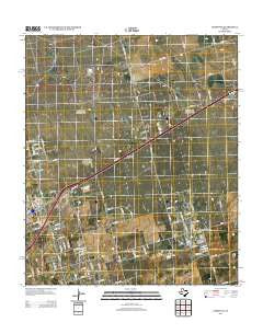 Germania Texas Historical topographic map, 1:24000 scale, 7.5 X 7.5 Minute, Year 2012