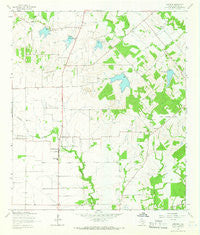 Geronimo Texas Historical topographic map, 1:24000 scale, 7.5 X 7.5 Minute, Year 1964