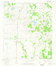 Geronimo Texas Historical topographic map, 1:24000 scale, 7.5 X 7.5 Minute, Year 1964