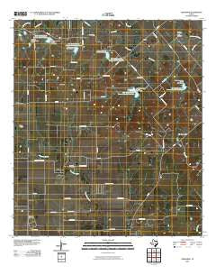 Geronimo Texas Historical topographic map, 1:24000 scale, 7.5 X 7.5 Minute, Year 2010