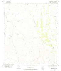 Gettysburg Peak Texas Historical topographic map, 1:24000 scale, 7.5 X 7.5 Minute, Year 1978