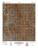 Gettysburg Peak Texas Historical topographic map, 1:24000 scale, 7.5 X 7.5 Minute, Year 2010
