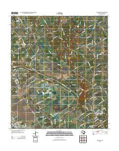 Gholson Texas Historical topographic map, 1:24000 scale, 7.5 X 7.5 Minute, Year 2012