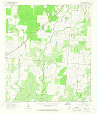 Ghost Hill Texas Historical topographic map, 1:24000 scale, 7.5 X 7.5 Minute, Year 1964
