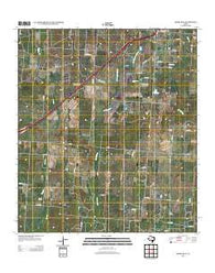 Ghost Hill Texas Historical topographic map, 1:24000 scale, 7.5 X 7.5 Minute, Year 2013