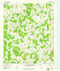 Gibtown Texas Historical topographic map, 1:24000 scale, 7.5 X 7.5 Minute, Year 1960