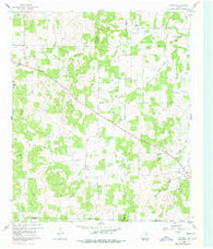Gibtown Texas Historical topographic map, 1:24000 scale, 7.5 X 7.5 Minute, Year 1960