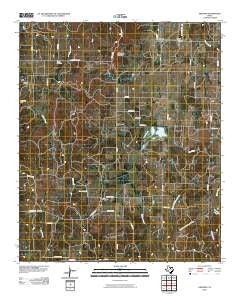 Gibtown Texas Historical topographic map, 1:24000 scale, 7.5 X 7.5 Minute, Year 2010